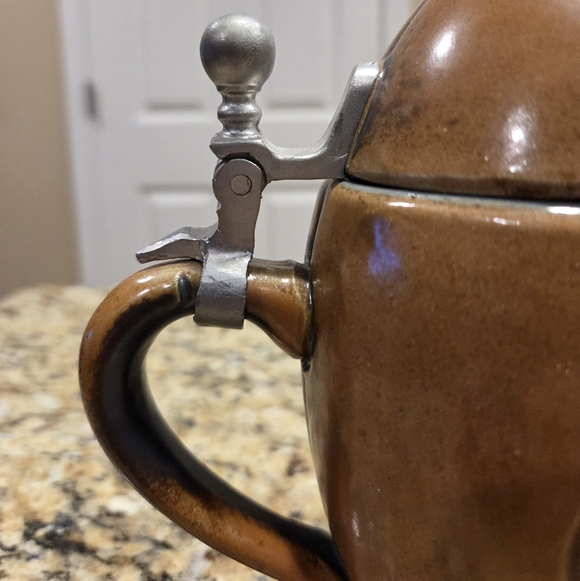 Gerz Vintage Original Football Shaped Beer Stein Mug W Germany 7 In - Picture 5 of 13